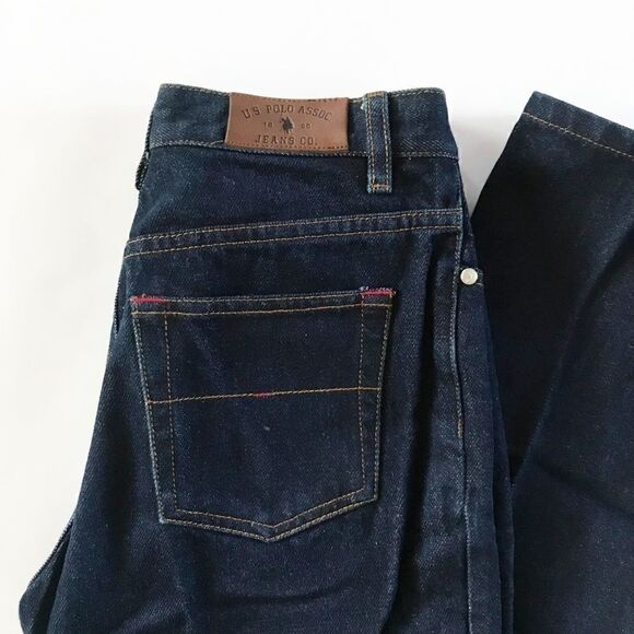 US Polo Assn. Dark Blue Jeans - LIKE NEW! - Picture 3 of 5